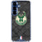 NBA Milwaukee Bucks Rusted Dark Galaxy S25 Plus Clear Case