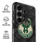 NBA Milwaukee Bucks Rusted Dark Galaxy S26 Impact Case