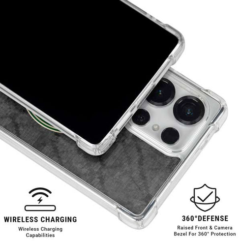 NBA Milwaukee Bucks Rusted Dark Galaxy S26 Ultra Clear Case