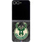 NBA Milwaukee Bucks Rusted Dark Galaxy Z Flip6 Skin
