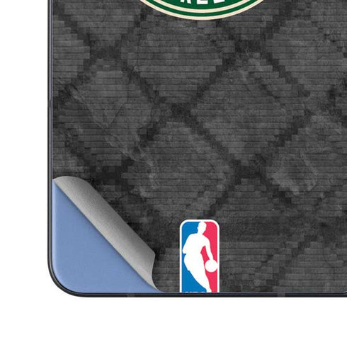 NBA Milwaukee Bucks Rusted Dark Galaxy Z Fold5 5G Skin