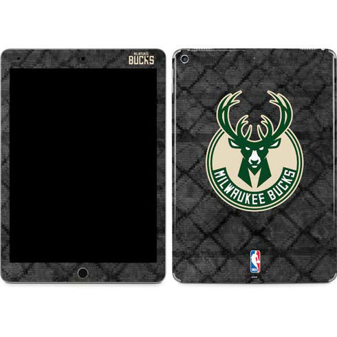 NBA Milwaukee Bucks Rusted Dark iPad Skins