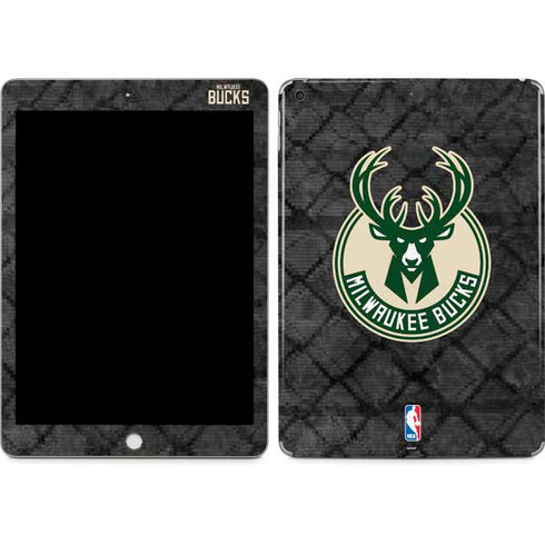 NBA Milwaukee Bucks Rusted Dark Apple iPad Skin