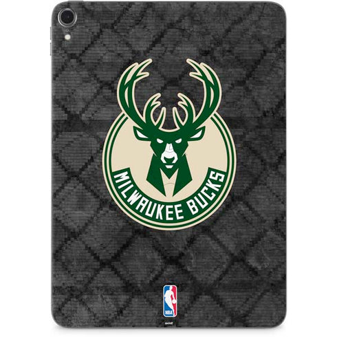 NBA Milwaukee Bucks Rusted Dark Apple iPad Pro Skin