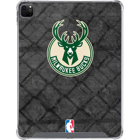 NBA Milwaukee Bucks Rusted Dark iPad Cases