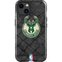 NBA Milwaukee Bucks Rusted Dark iPhone 15 Impact Case