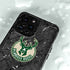 NBA Milwaukee Bucks Rusted Dark iPhone 15 Pro Waterproof Case