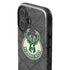 NBA Milwaukee Bucks Rusted Dark iPhone 16 Impact Case