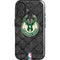 NBA Milwaukee Bucks Rusted Dark iPhone 16 Magsafe Impact Case