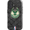 NBA Milwaukee Bucks Rusted Dark iPhone 16 Plus Magsafe Impact Case