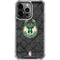 NBA Milwaukee Bucks Rusted Dark iPhone 16 Pro Clear Case