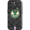 NBA Milwaukee Bucks Rusted Dark iPhone 16 Pro Magsafe Impact Case