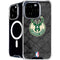NBA Milwaukee Bucks Rusted Dark iPhone 16 Pro Max MagSafe Case