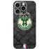 NBA Milwaukee Bucks Rusted Dark iPhone 16 Pro Skin