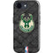 NBA Milwaukee Bucks Rusted Dark iPhone 16e Impact Case
