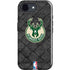 NBA Milwaukee Bucks Rusted Dark iPhone 16e Impact Case