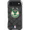 NBA Milwaukee Bucks Rusted Dark iPhone 17 Air Clear Case