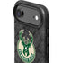 NBA Milwaukee Bucks Rusted Dark iPhone 17 Air Impact Case