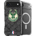 NBA Milwaukee Bucks Rusted Dark iPhone 17 Air MagSafe Case