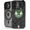 NBA Milwaukee Bucks Rusted Dark iPhone 17 Kickstand Case
