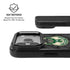 NBA Milwaukee Bucks Rusted Dark iPhone 17 Pro Kickstand Case
