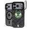 NBA Milwaukee Bucks Rusted Dark iPhone 17 Pro Max Kickstand Case