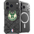 NBA Milwaukee Bucks Rusted Dark iPhone 17 Pro Max MagSafe Case