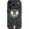 NBA Milwaukee Bucks Rusted Dark iPhone 17 Pro Max Magsafe Impact Case