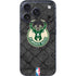 NBA Milwaukee Bucks Rusted Dark iPhone 17 Pro Skin