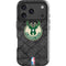 NBA Milwaukee Bucks Rusted Dark iPhone 18 Pro Impact Case