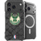 NBA Milwaukee Bucks Rusted Dark iPhone 18 Pro MagSafe Case