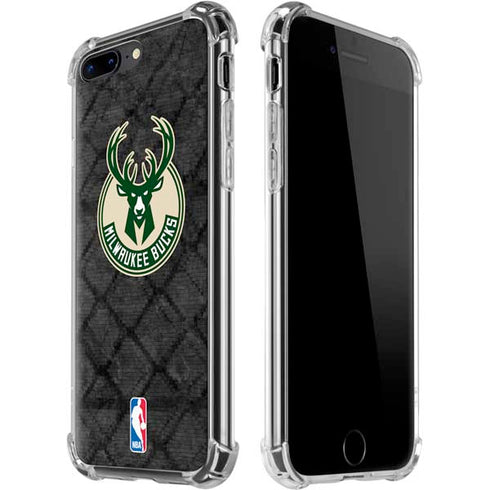 NBA Milwaukee Bucks Rusted Dark iPhone Cases