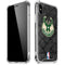 NBA Milwaukee Bucks Rusted Dark iPhone X/XS Clear Case