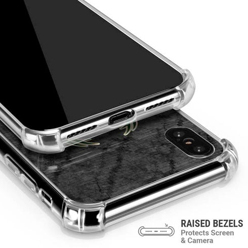 NBA Milwaukee Bucks Rusted Dark iPhone X/XS Clear Case