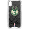 NBA Milwaukee Bucks Rusted Dark iPhone XS Clear Case