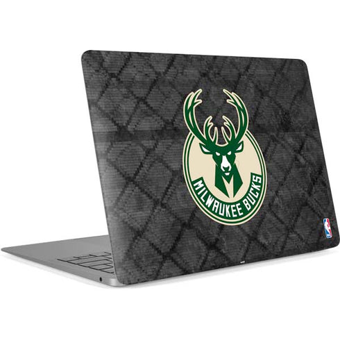 NBA Milwaukee Bucks Rusted Dark Apple MacBook Air Skin
