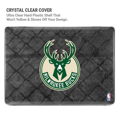 NBA Milwaukee Bucks Rusted Dark MacBook Pro 14in (2021-24) Case plus Skin