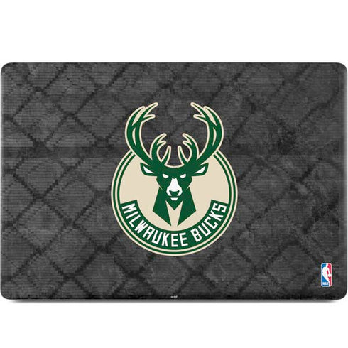 NBA Milwaukee Bucks Rusted Dark MacBook Skins
