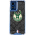 NBA Milwaukee Bucks Rusted Dark Moto G Play 4G (2024) Clear Case