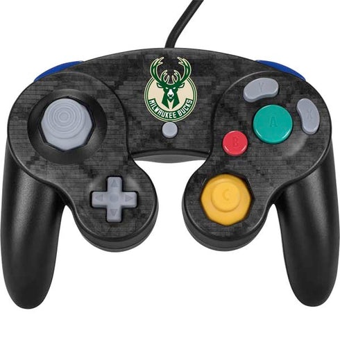NBA Milwaukee Bucks Rusted Dark Nintendo Skins