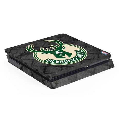 NBA Milwaukee Bucks Rusted Dark PlayStation PS4 Skins