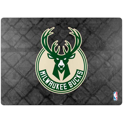 NBA Milwaukee Bucks Rusted Dark Surface Laptop 7 13.8in Skin
