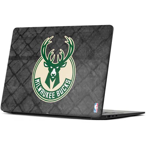 NBA Milwaukee Bucks Rusted Dark Surface Laptop 7 15in Skin