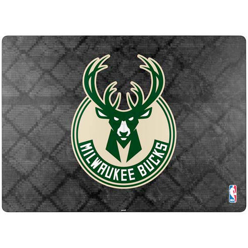 NBA Milwaukee Bucks Rusted Dark Surface Laptop 7 15in Skin