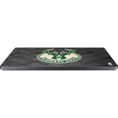 NBA Milwaukee Bucks Rusted Dark Surface Laptop 7 15in Skin