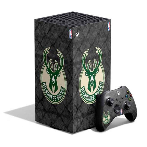 NBA Milwaukee Bucks Rusted Dark XBox Series X Digital Edition Bundle Skin