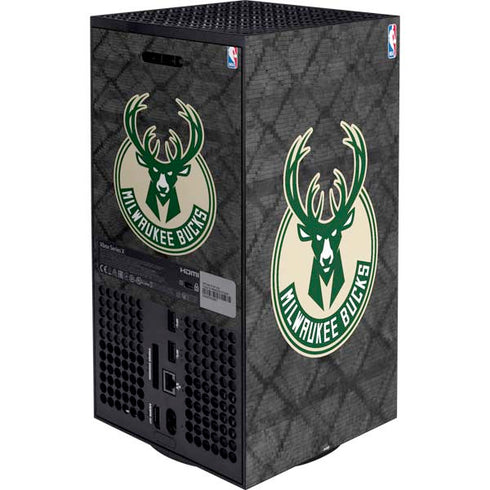 NBA Milwaukee Bucks Rusted Dark XBox Series X Digital Edition Bundle Skin