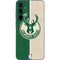 NBA Milwaukee Bucks Split Canvas Galaxy A55 5G Skin