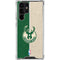 NBA Milwaukee Bucks Split Canvas Galaxy S23 Ultra Clear Case