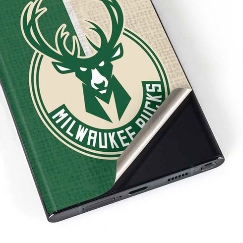 NBA Milwaukee Bucks Split Canvas Galaxy Skins